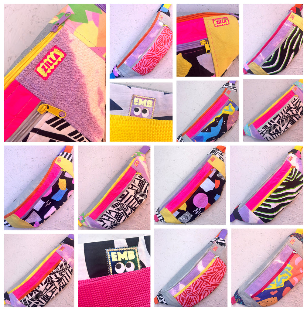 XL Crossbody Bags - small batch of one off pieces