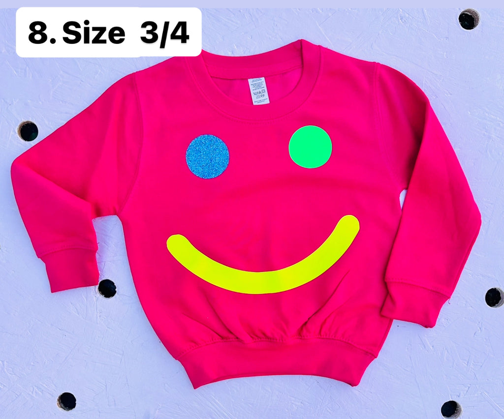 Happy Kids Tees and Sweatshirts - one off - various sizes