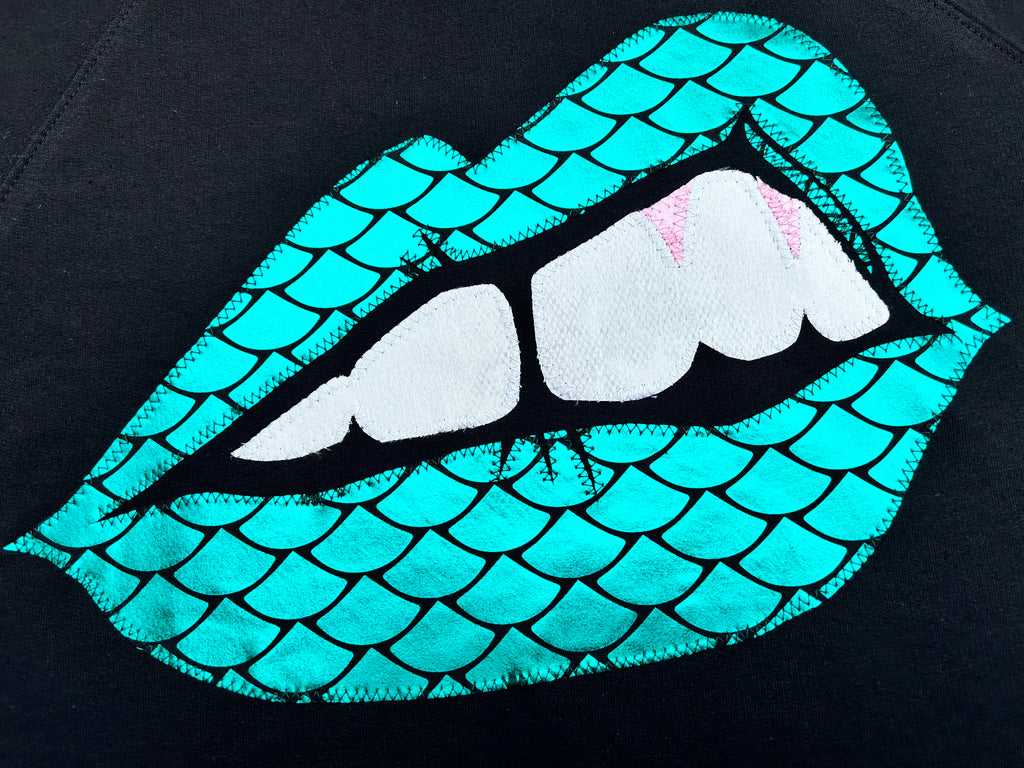 Bite Back Sweatshirt - Mermazing - Just Size XS Left