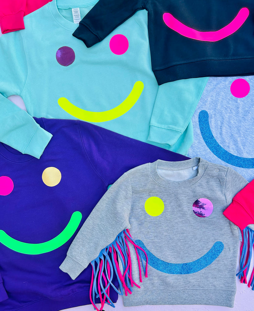 Happy Kids Tees and Sweatshirts - one off - various sizes