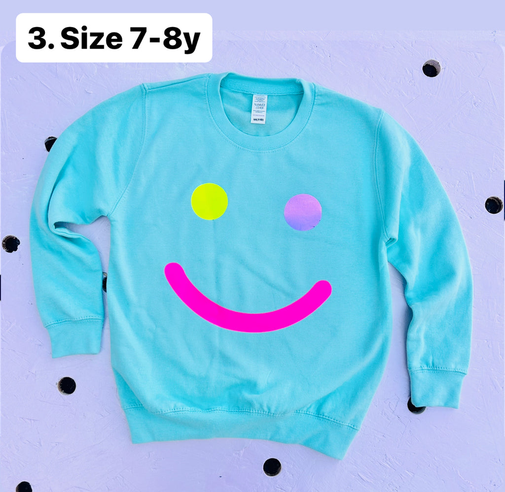 Happy Kids Tees and Sweatshirts - one off - various sizes