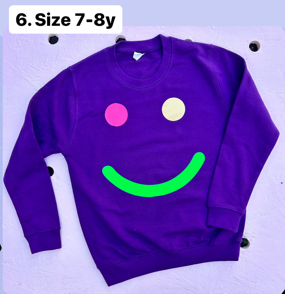 Happy Kids Tees and Sweatshirts - one off - various sizes