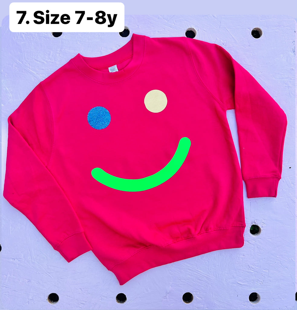 Happy Kids Tees and Sweatshirts - one off - various sizes