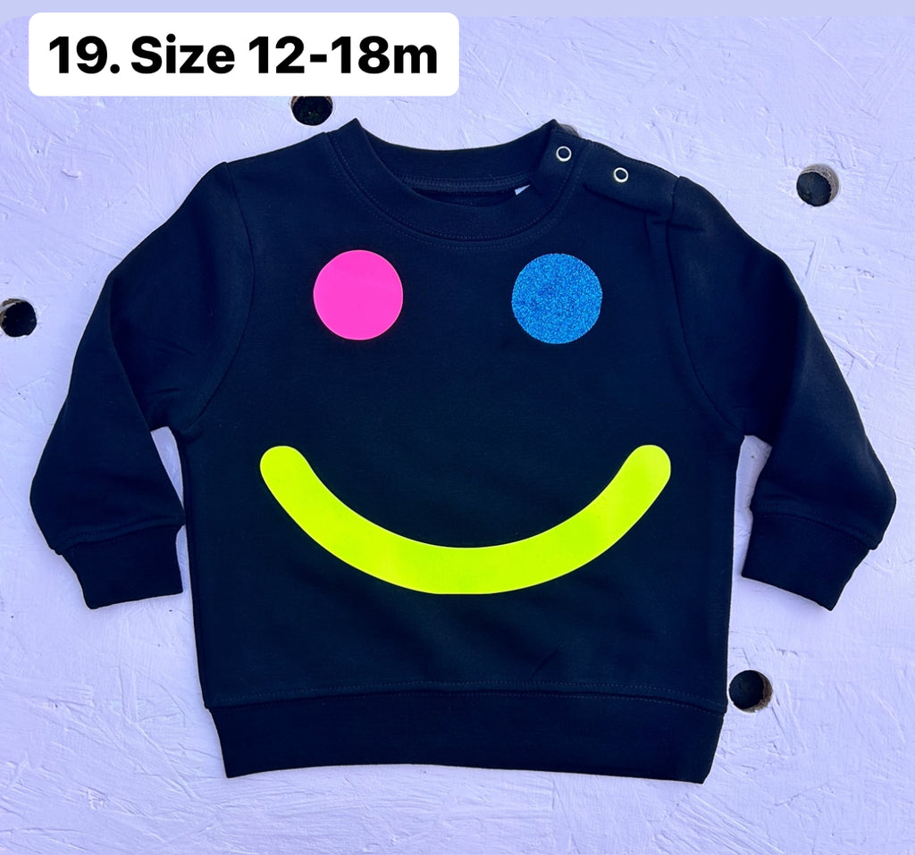 Happy Kids Tees and Sweatshirts - one off - various sizes