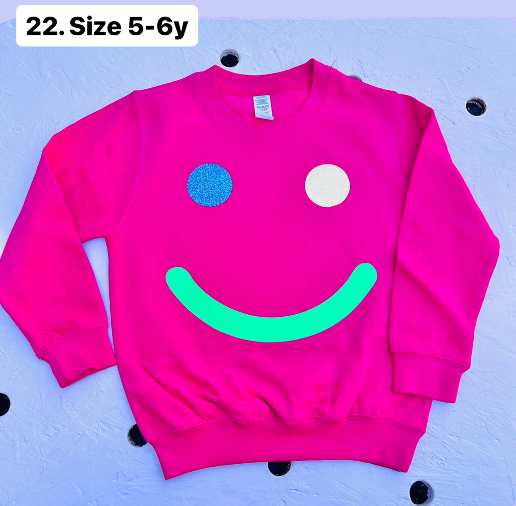 Happy Kids Tees and Sweatshirts - one off - various sizes