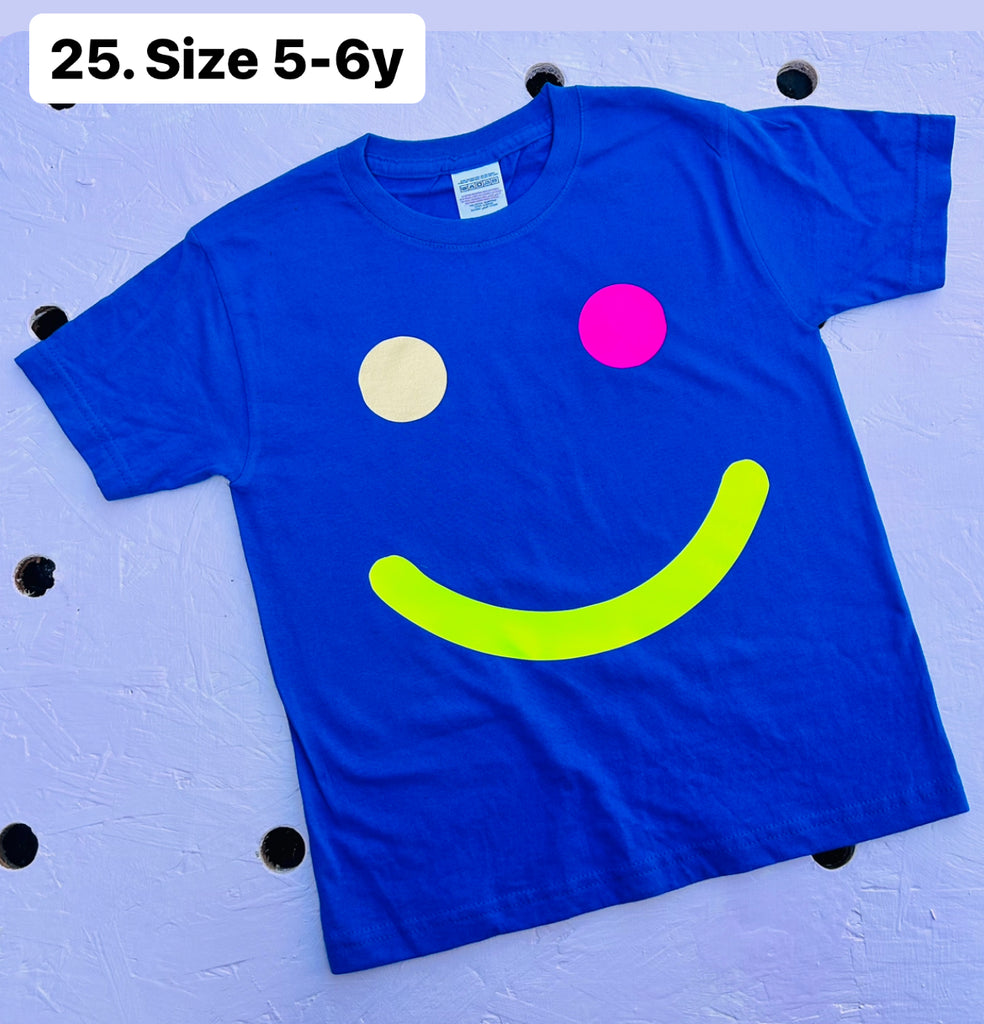 Happy Kids Tees and Sweatshirts - one off - various sizes