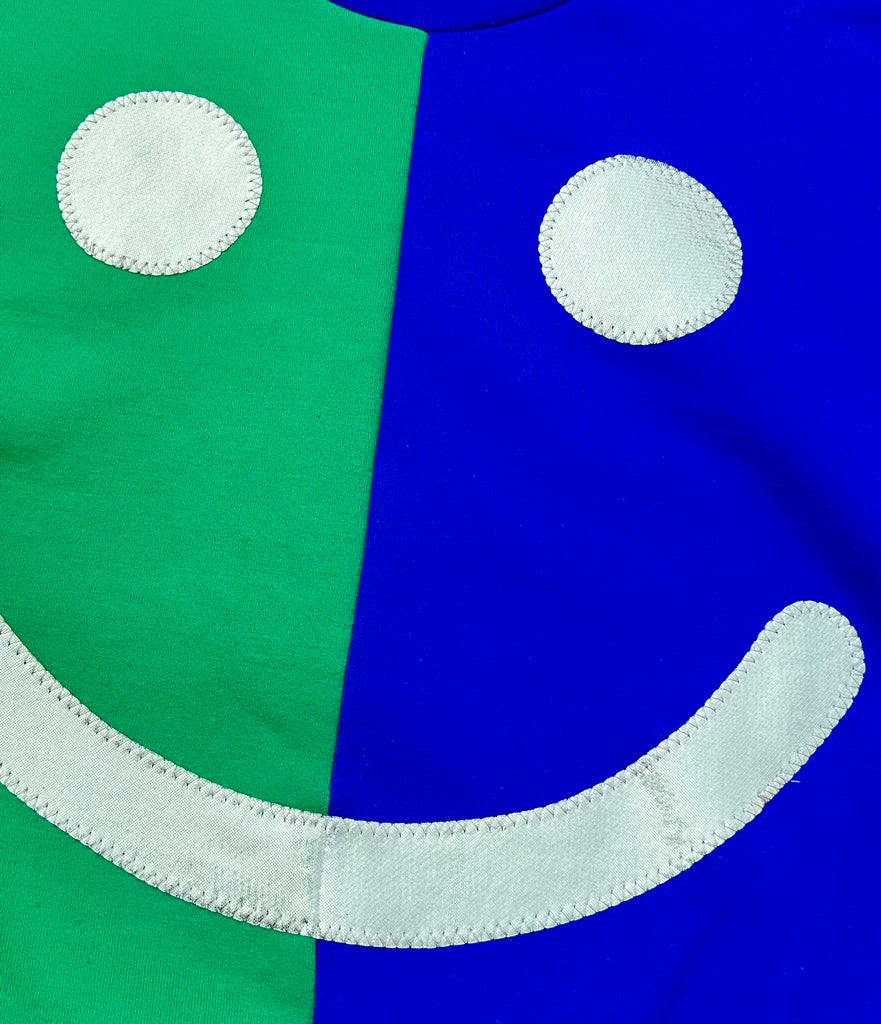 Happy Sack Sweatshirt - Blue / Green