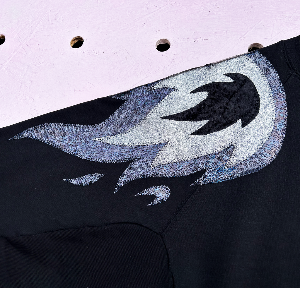 Batwing Phoenix - Black on Black on Black - Just 5XL left