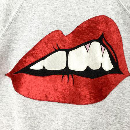 Bite Back Sweatshirt - Classic Red