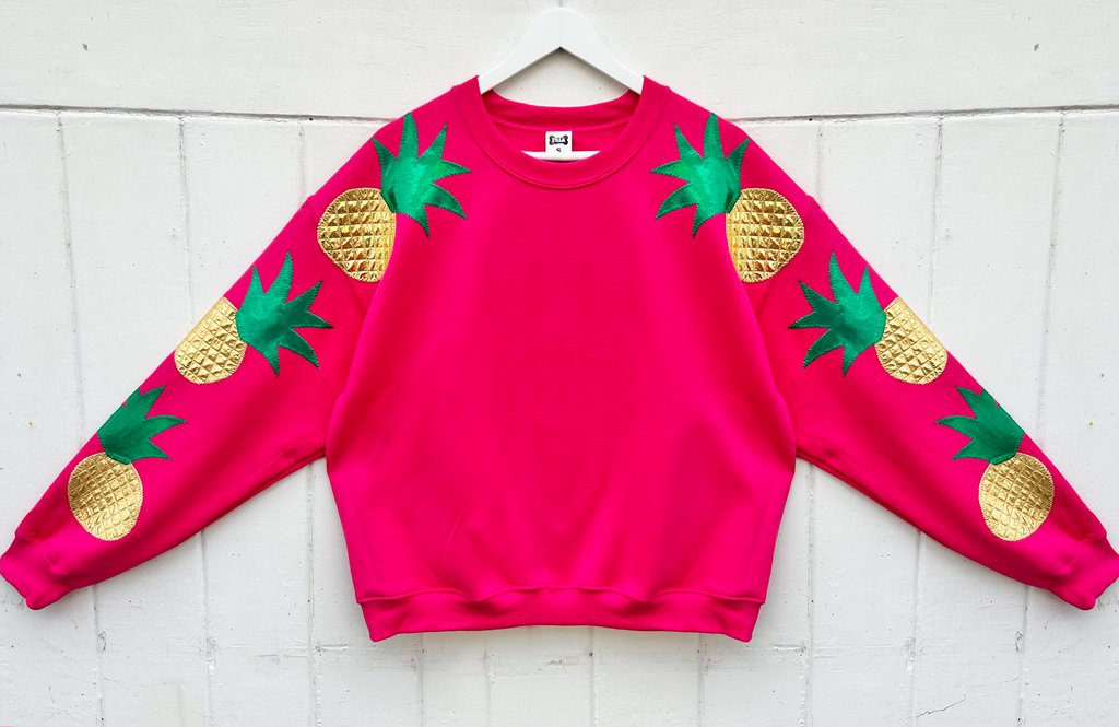 Boxy Oversized Tropicana - Pink - just XS left